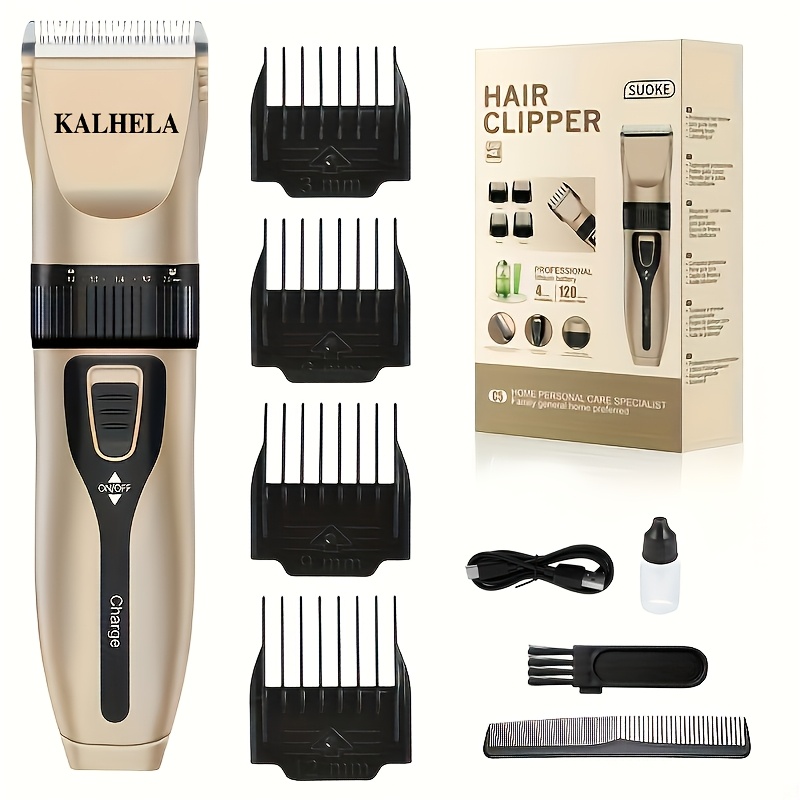 Grooming Kit - Professional Cordless Hair Clipper for Men,