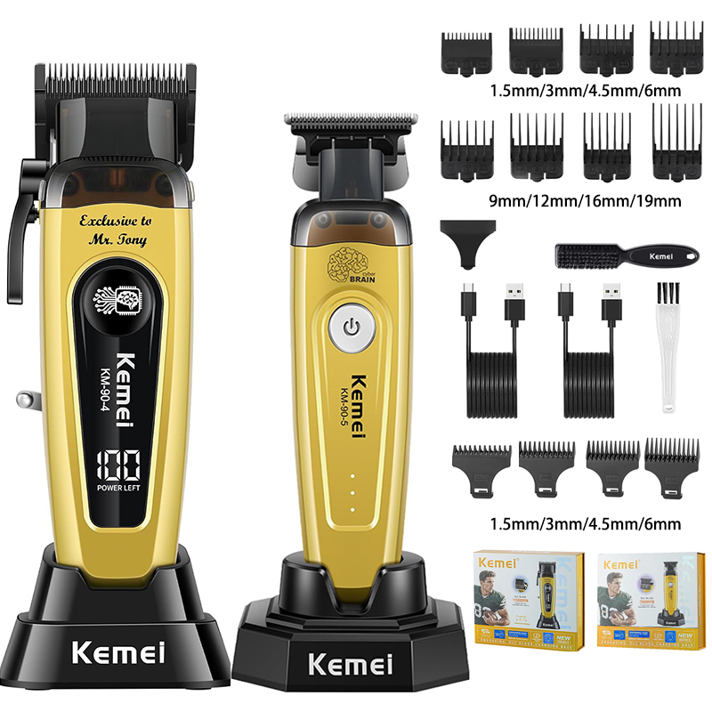 KEMEI Men's Hair Trimmer, Cord - Electric Shaver Rotary 评论和价格