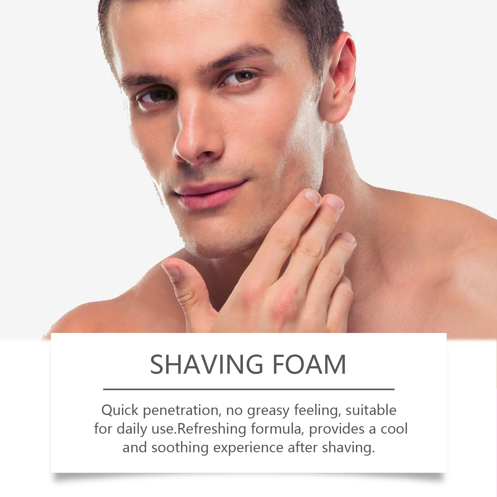 50ml Aloe Shaving Mousse for M - Shaving Cream 评论和价格