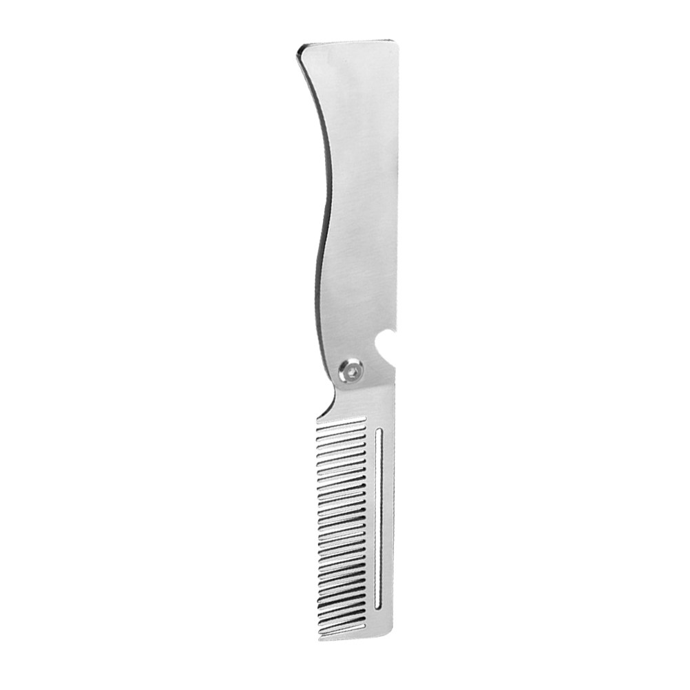Folding Hair Comb Stainless St - Beard Oil 评论和价格