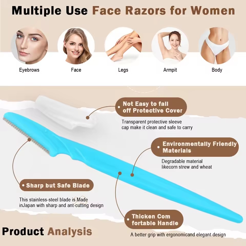 3/30/40Pcs Eyebrow Trimmer Mak - Hair Clipper 评论和价格