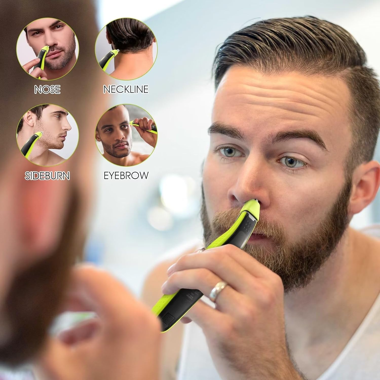 YUKU Nose Hair Trimmer Replace - Electric Razor 评论和价格