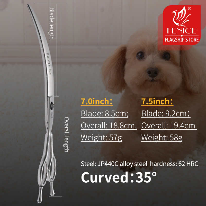 Fenice Professional Left Hand  - Grooming Scissors 评论和价格