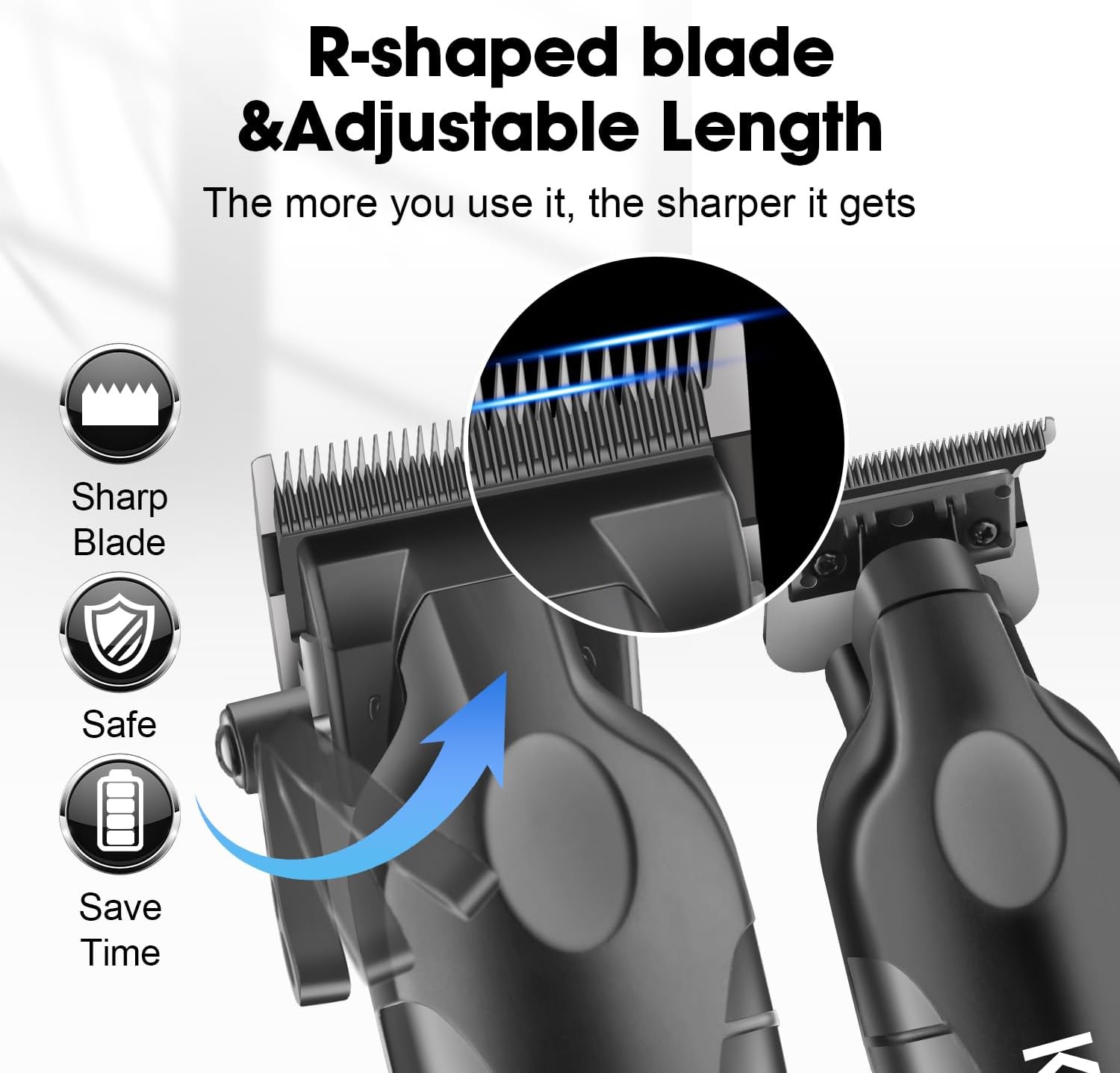 Kemei Hair Clipper Kit for Men - Electric Shaver Rotary 评论和价格
