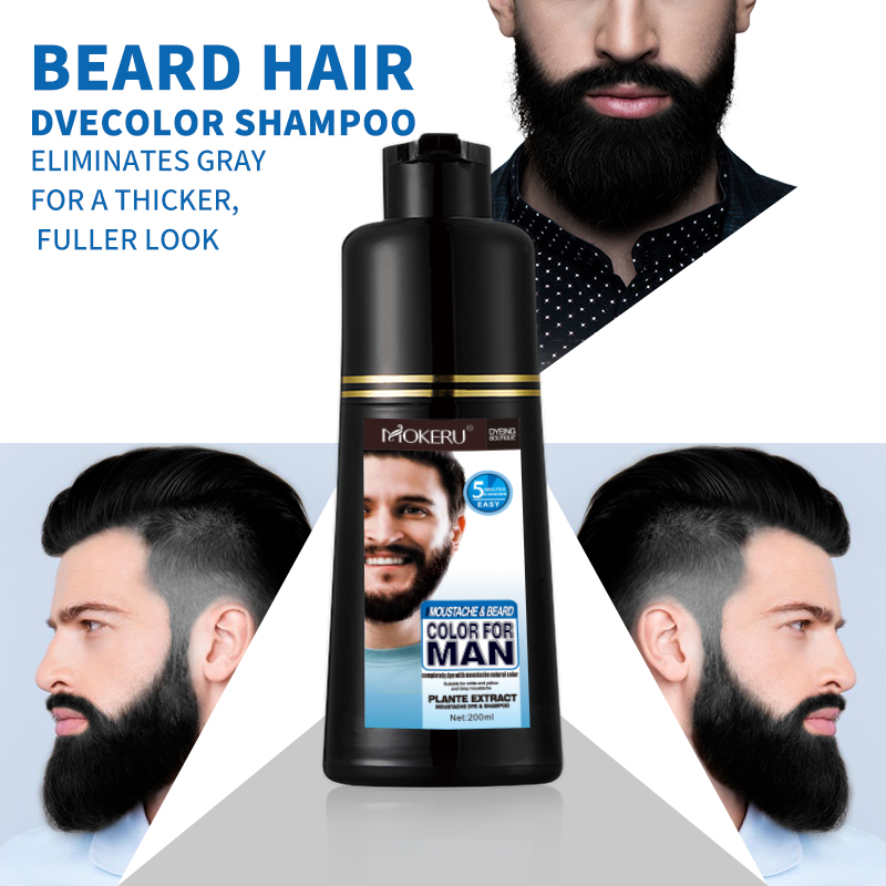 New Beard and Hair Dye Shampoo - Shaving Cream 评论和价格